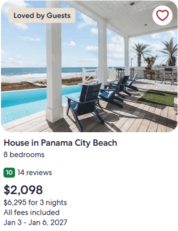 house in panama city beach
